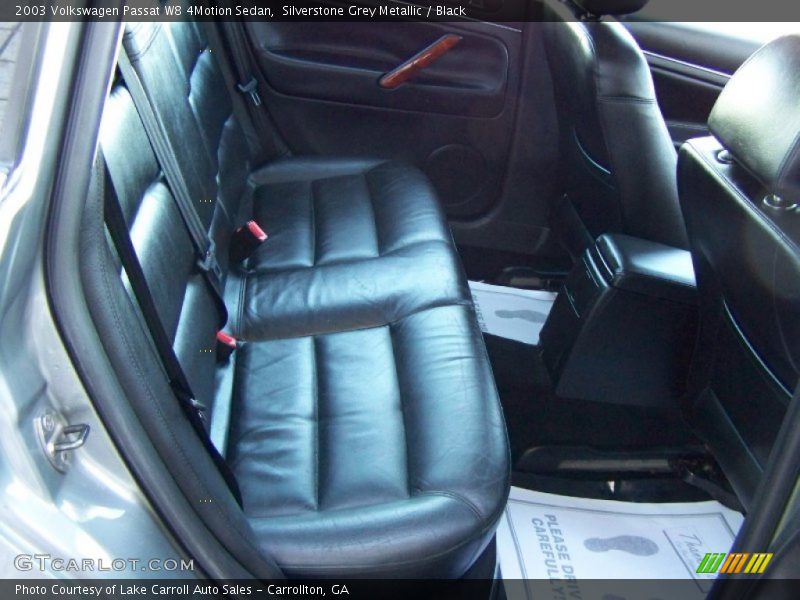 Silverstone Grey Metallic / Black 2003 Volkswagen Passat W8 4Motion Sedan