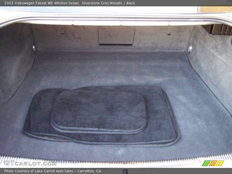 Silverstone Grey Metallic / Black 2003 Volkswagen Passat W8 4Motion Sedan