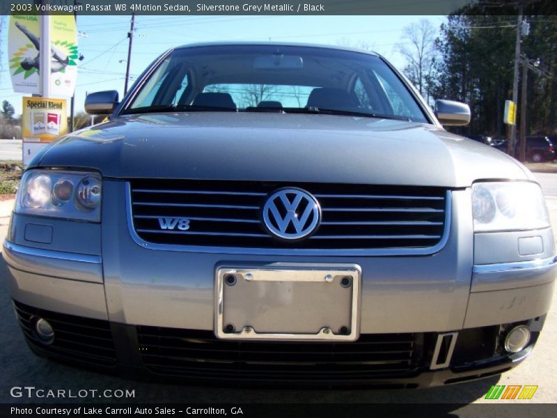 Silverstone Grey Metallic / Black 2003 Volkswagen Passat W8 4Motion Sedan