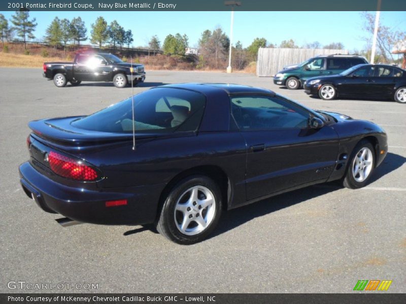 Navy Blue Metallic / Ebony 2001 Pontiac Firebird Coupe