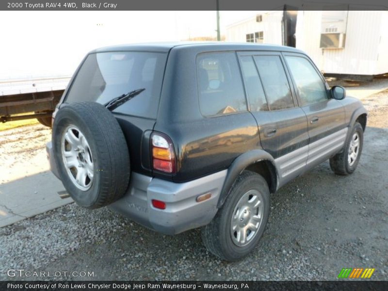 Black / Gray 2000 Toyota RAV4 4WD