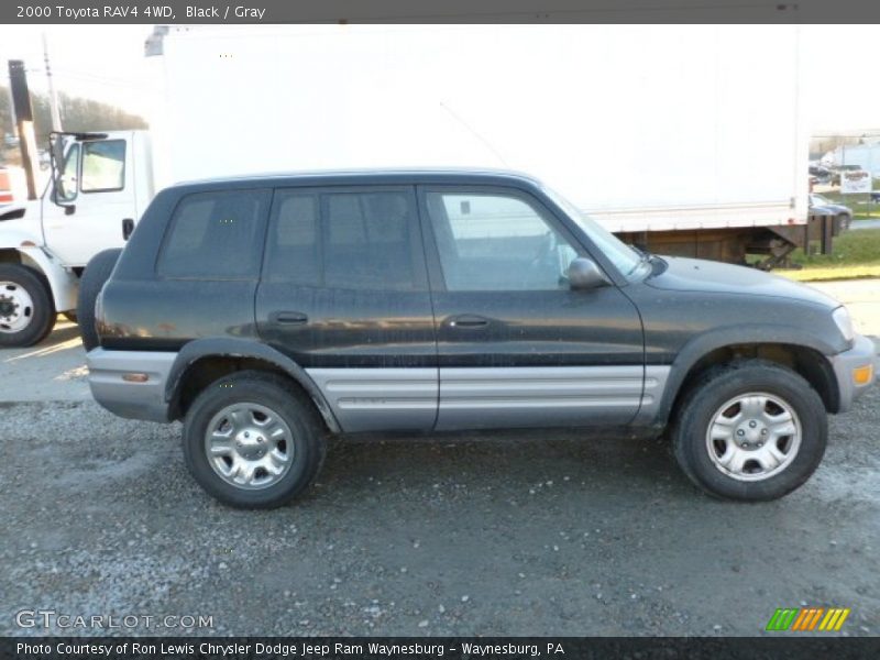Black / Gray 2000 Toyota RAV4 4WD