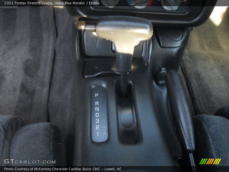 Navy Blue Metallic / Ebony 2001 Pontiac Firebird Coupe