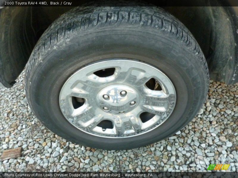 Black / Gray 2000 Toyota RAV4 4WD