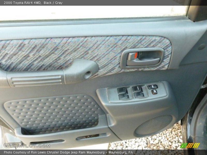 Black / Gray 2000 Toyota RAV4 4WD