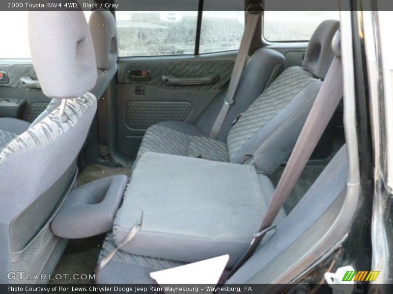Black / Gray 2000 Toyota RAV4 4WD