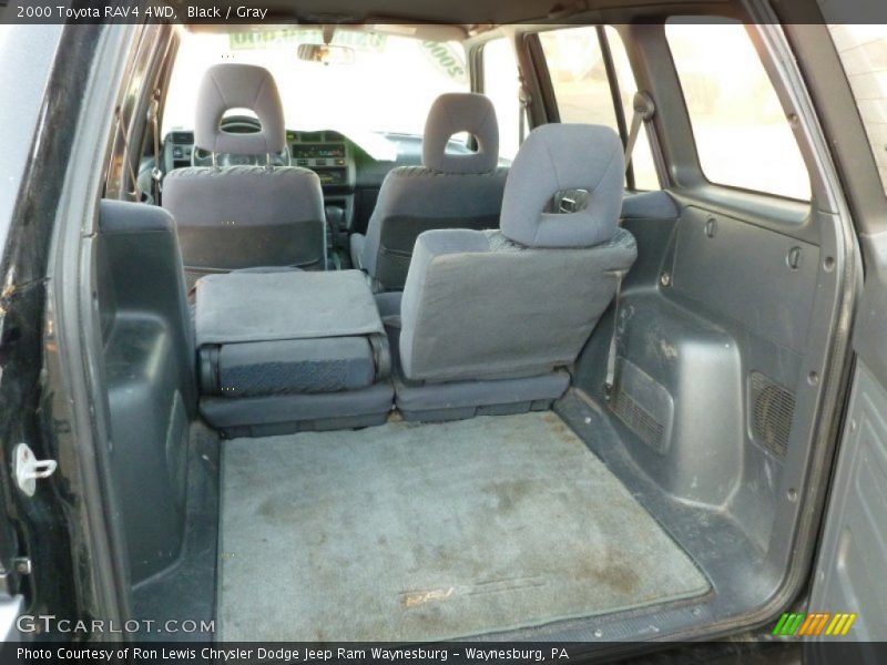 Black / Gray 2000 Toyota RAV4 4WD