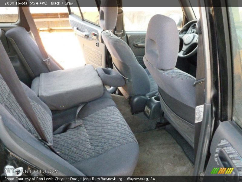 Black / Gray 2000 Toyota RAV4 4WD
