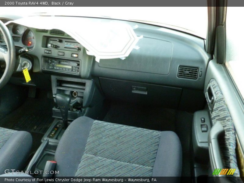 Black / Gray 2000 Toyota RAV4 4WD