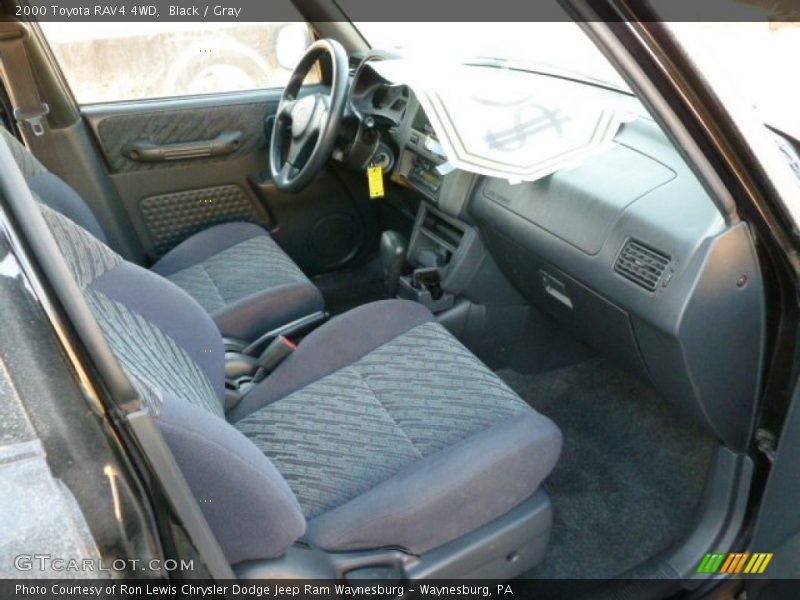 Black / Gray 2000 Toyota RAV4 4WD
