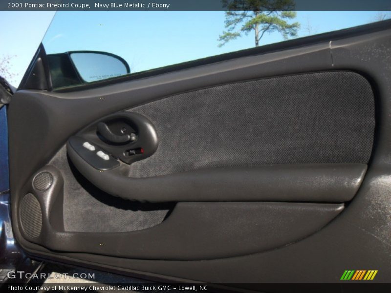 Navy Blue Metallic / Ebony 2001 Pontiac Firebird Coupe