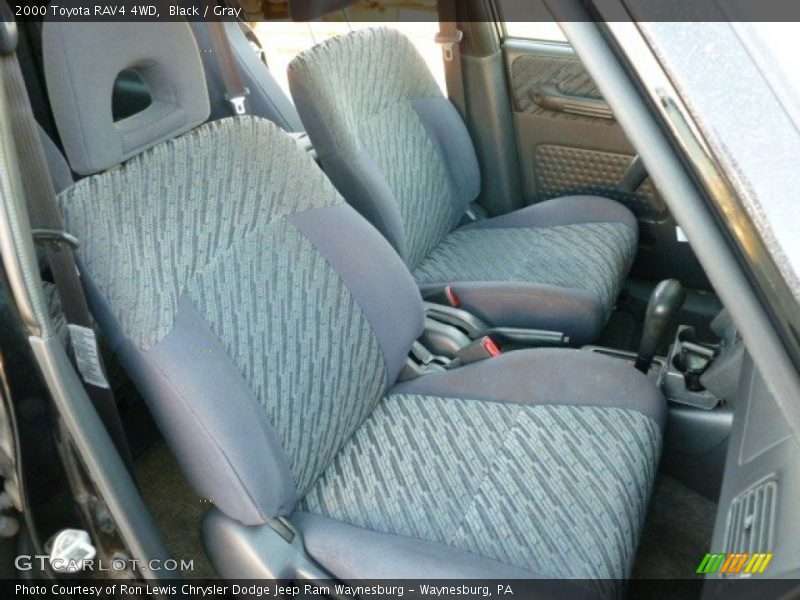 Black / Gray 2000 Toyota RAV4 4WD
