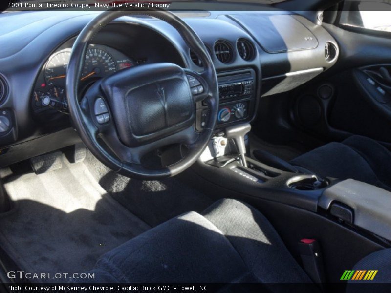 Navy Blue Metallic / Ebony 2001 Pontiac Firebird Coupe