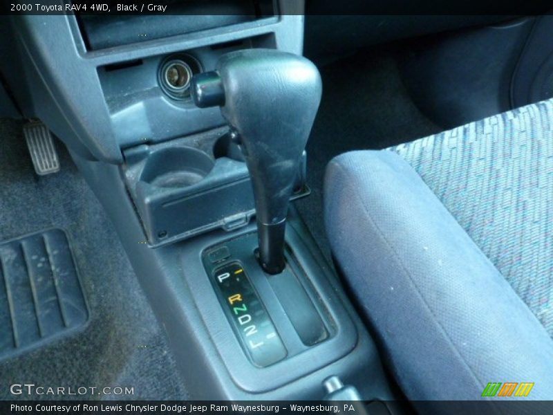 Black / Gray 2000 Toyota RAV4 4WD