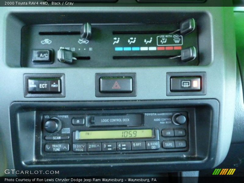Black / Gray 2000 Toyota RAV4 4WD