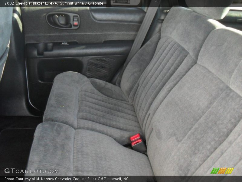 Summit White / Graphite 2002 Chevrolet Blazer LS 4x4