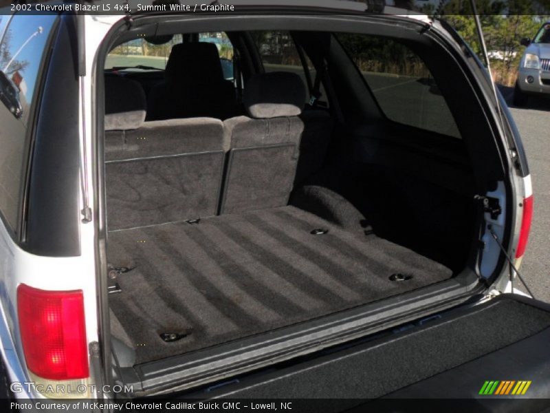 Summit White / Graphite 2002 Chevrolet Blazer LS 4x4