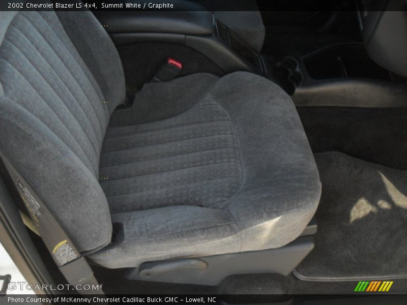 Summit White / Graphite 2002 Chevrolet Blazer LS 4x4