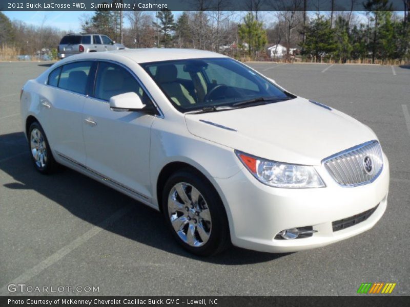 Summit White / Cashmere 2012 Buick LaCrosse FWD