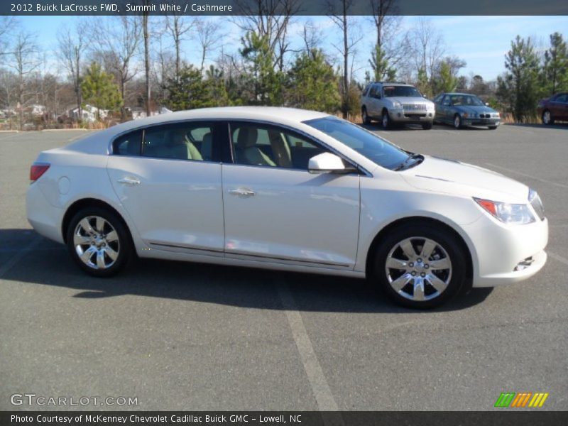 Summit White / Cashmere 2012 Buick LaCrosse FWD