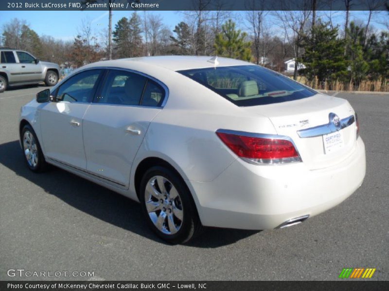 Summit White / Cashmere 2012 Buick LaCrosse FWD