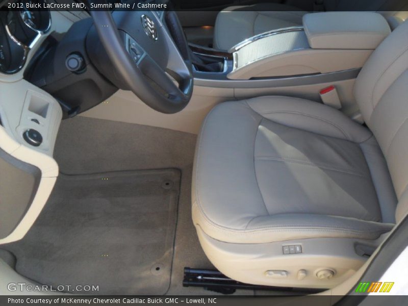 Summit White / Cashmere 2012 Buick LaCrosse FWD