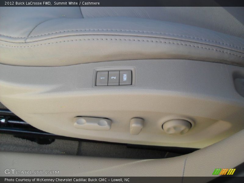 Summit White / Cashmere 2012 Buick LaCrosse FWD
