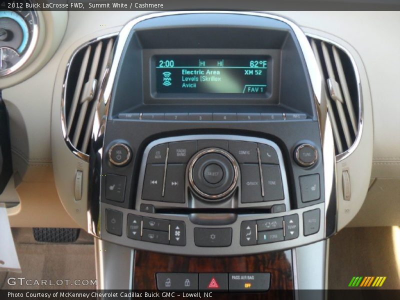 Controls of 2012 LaCrosse FWD