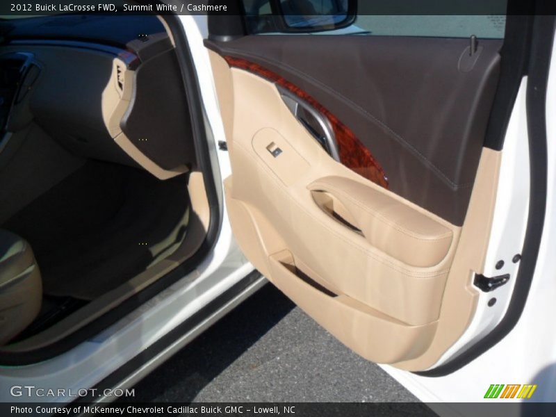 Summit White / Cashmere 2012 Buick LaCrosse FWD