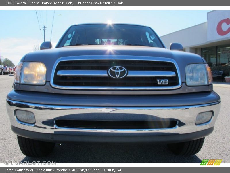 Thunder Gray Metallic / Oak 2002 Toyota Tundra Limited Access Cab