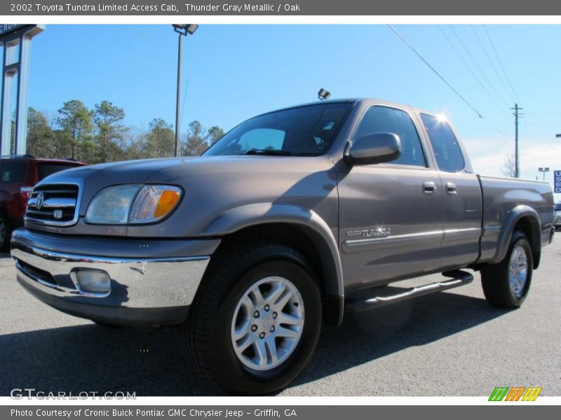 Thunder Gray Metallic / Oak 2002 Toyota Tundra Limited Access Cab