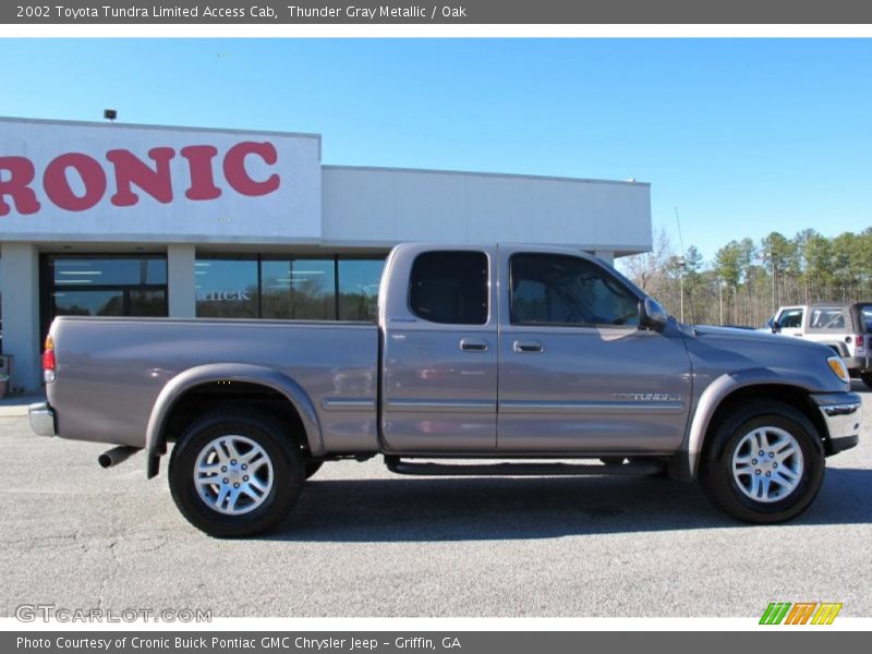 Thunder Gray Metallic / Oak 2002 Toyota Tundra Limited Access Cab