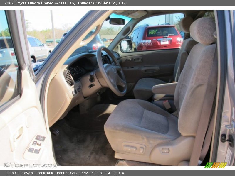 Thunder Gray Metallic / Oak 2002 Toyota Tundra Limited Access Cab