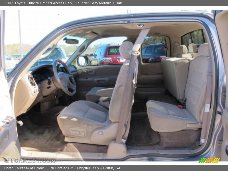 Thunder Gray Metallic / Oak 2002 Toyota Tundra Limited Access Cab