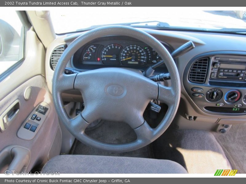 Thunder Gray Metallic / Oak 2002 Toyota Tundra Limited Access Cab