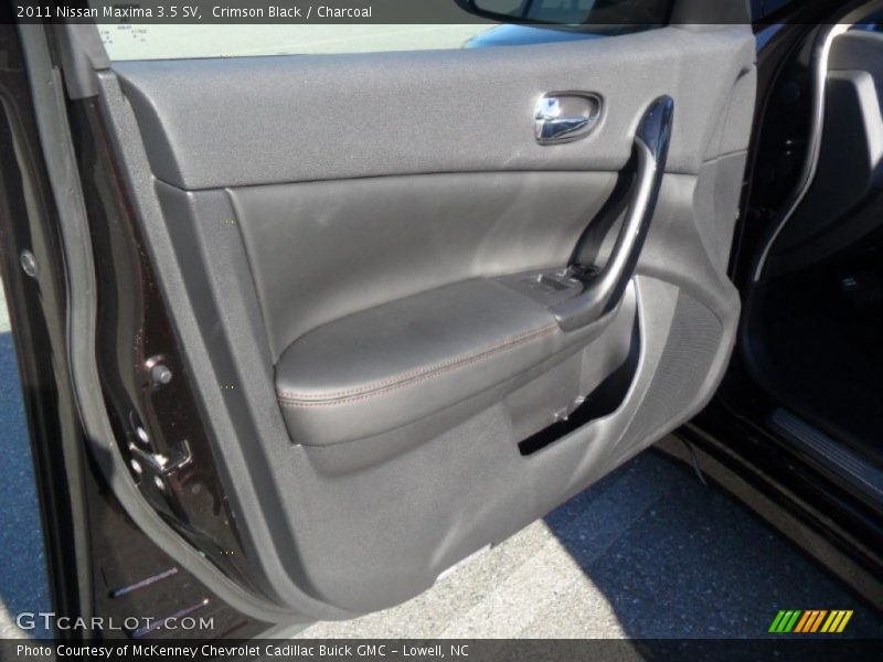 Crimson Black / Charcoal 2011 Nissan Maxima 3.5 SV