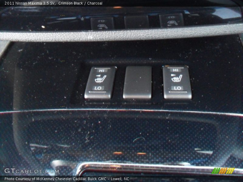 Crimson Black / Charcoal 2011 Nissan Maxima 3.5 SV