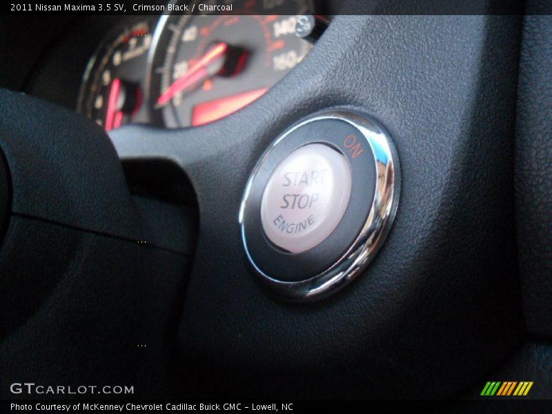 Crimson Black / Charcoal 2011 Nissan Maxima 3.5 SV