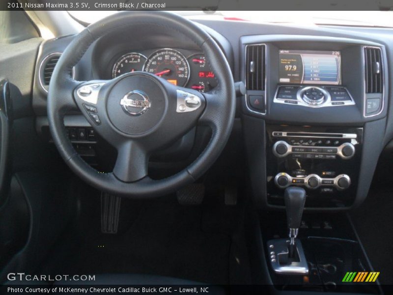 Crimson Black / Charcoal 2011 Nissan Maxima 3.5 SV