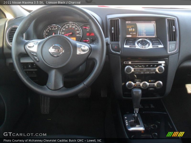 Crimson Black / Charcoal 2011 Nissan Maxima 3.5 SV