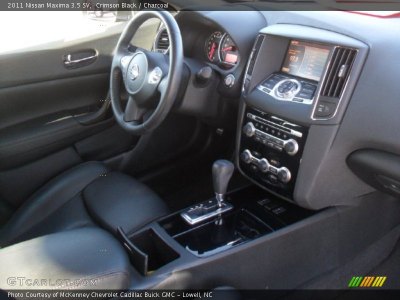 Crimson Black / Charcoal 2011 Nissan Maxima 3.5 SV
