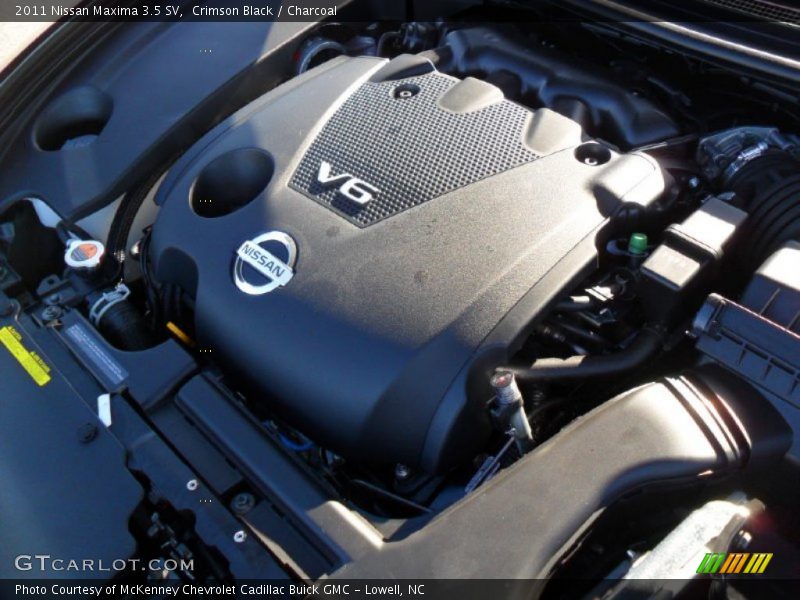 Crimson Black / Charcoal 2011 Nissan Maxima 3.5 SV