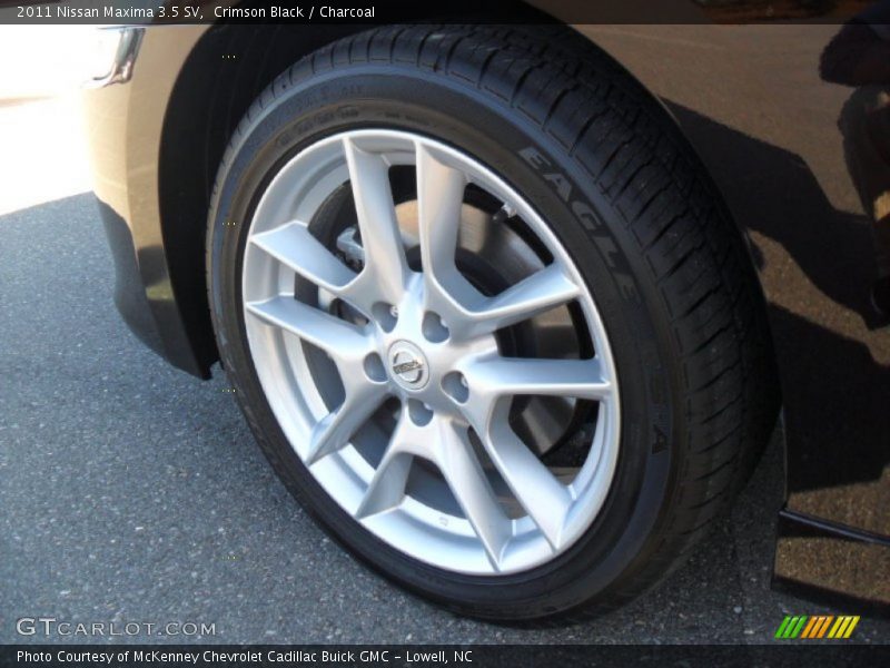Crimson Black / Charcoal 2011 Nissan Maxima 3.5 SV