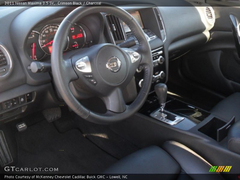 Crimson Black / Charcoal 2011 Nissan Maxima 3.5 SV