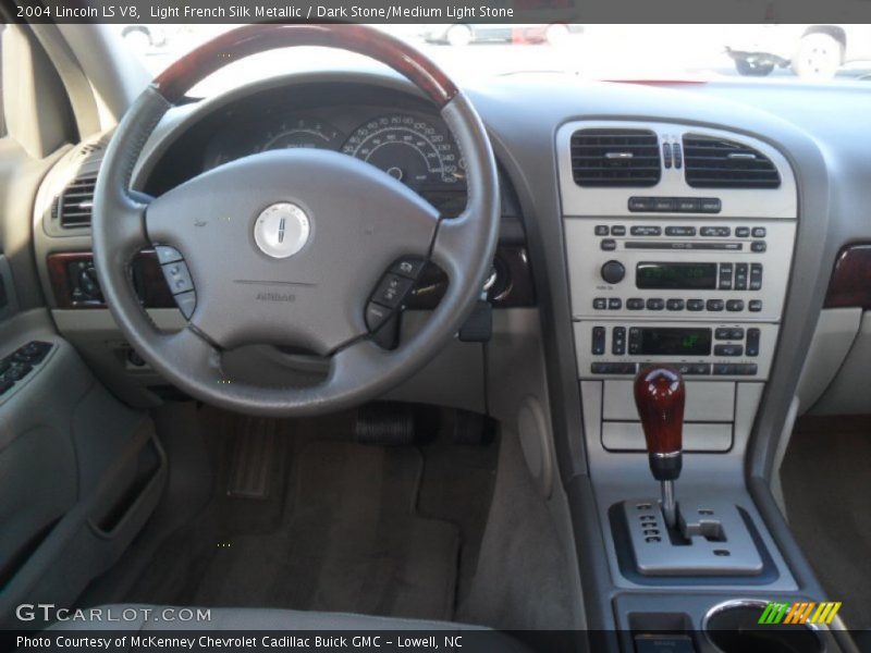 Light French Silk Metallic / Dark Stone/Medium Light Stone 2004 Lincoln LS V8