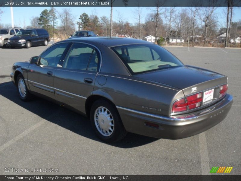 Dark Bronzemist Metallic / Taupe 1999 Buick Park Avenue