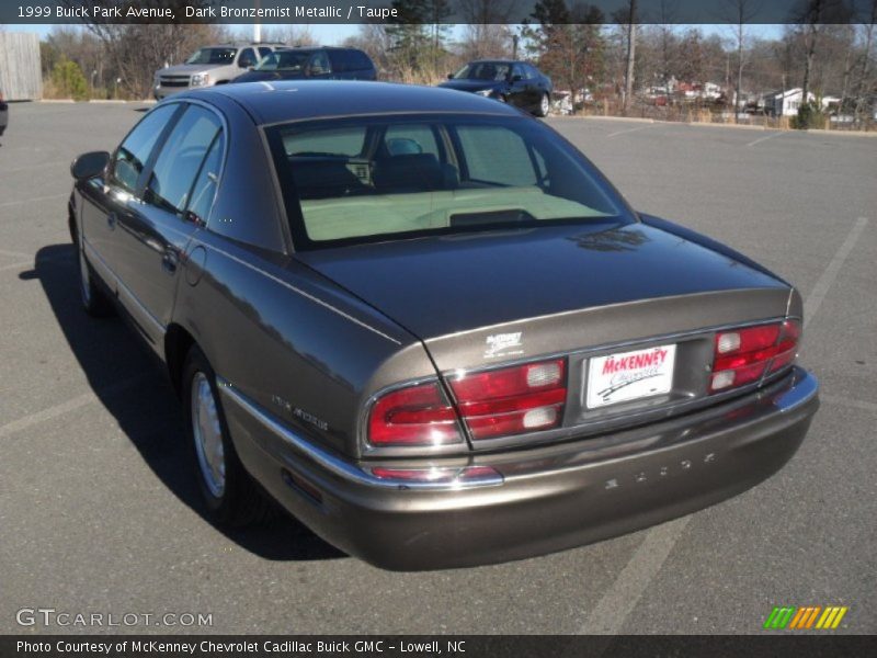 Dark Bronzemist Metallic / Taupe 1999 Buick Park Avenue