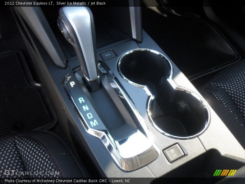Silver Ice Metallic / Jet Black 2012 Chevrolet Equinox LT