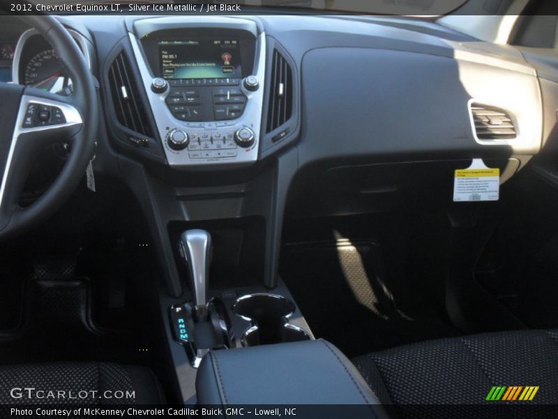 Silver Ice Metallic / Jet Black 2012 Chevrolet Equinox LT