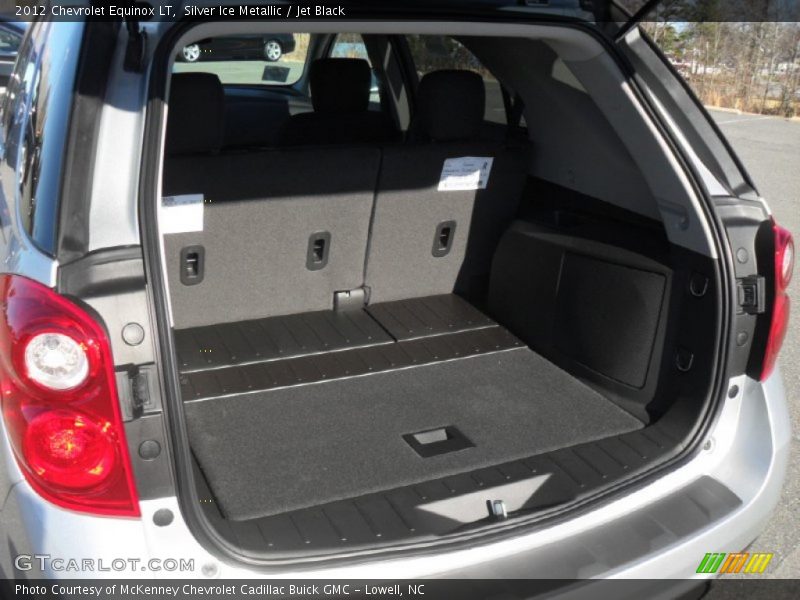 Silver Ice Metallic / Jet Black 2012 Chevrolet Equinox LT